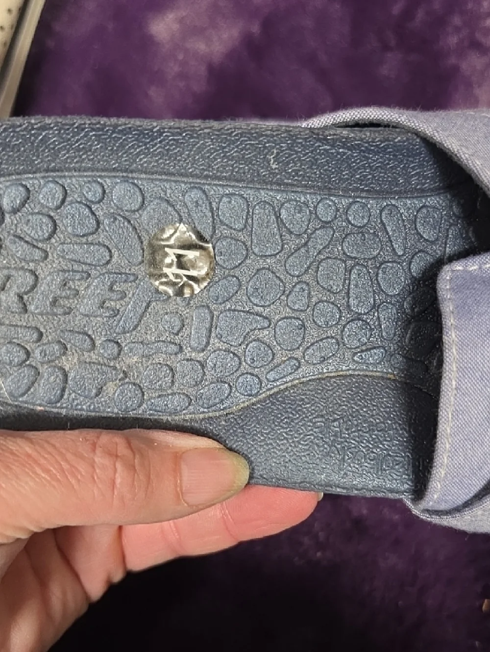 Reef Men's  Canvas Boat Shoes sz 11 with White Laces